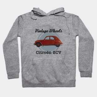 Vintage Wheels - '58 Citroen 2CV Hoodie